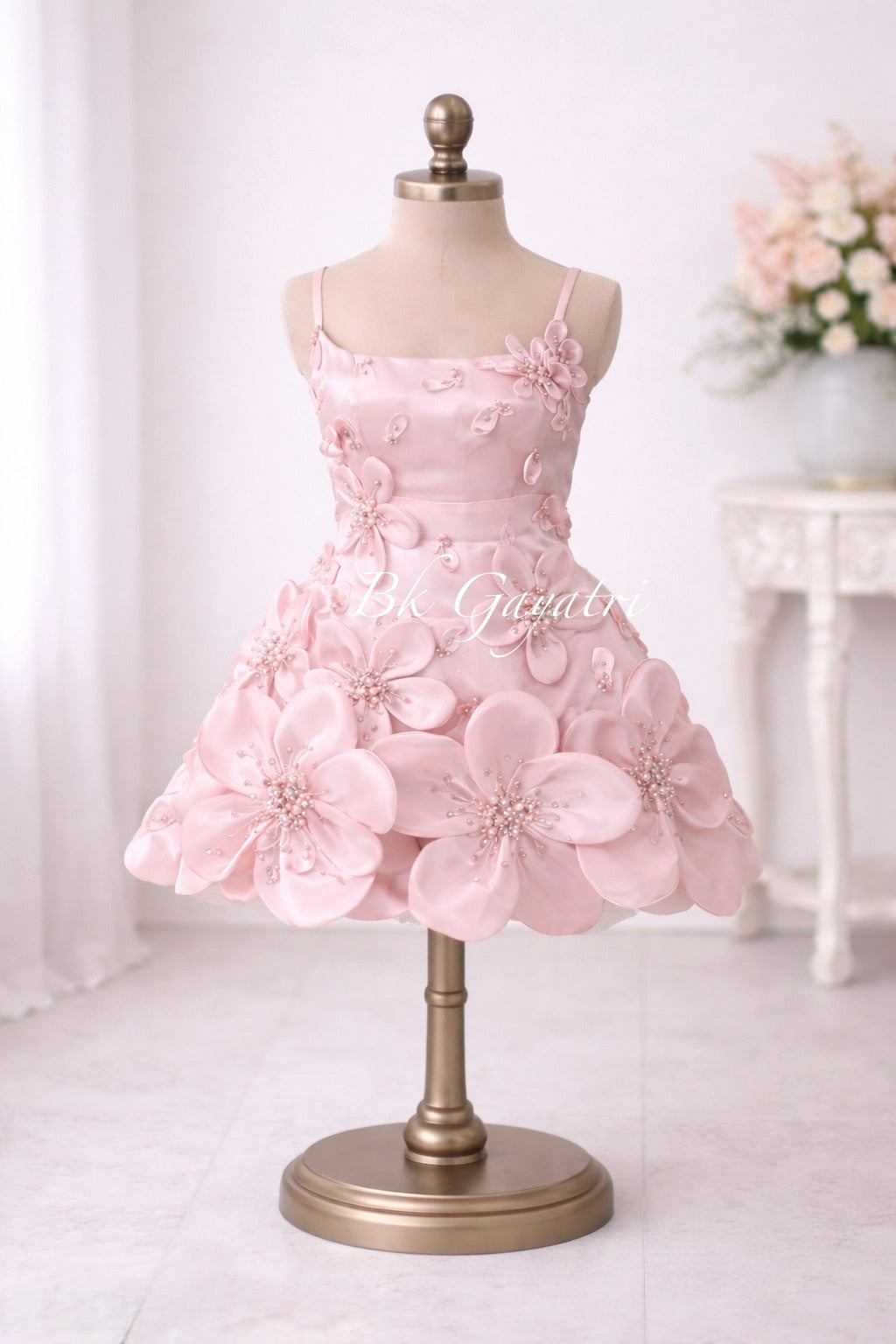 3D flower dress - BK Gayatri Official