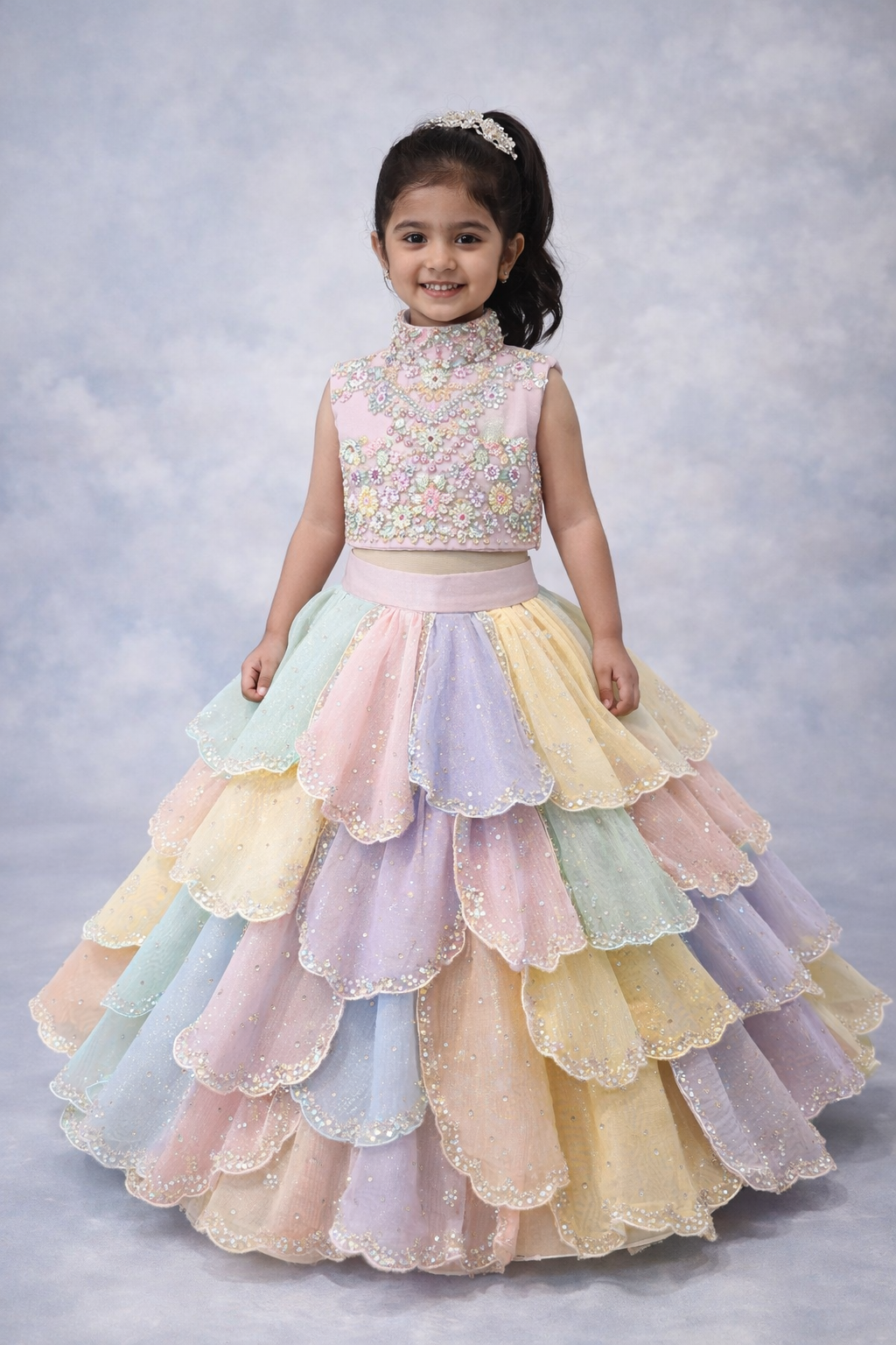 Couture Petal Lehenga - BK Gayatri Official