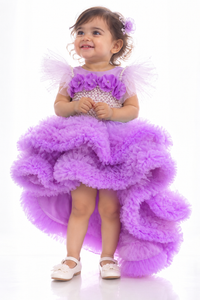 Pearl high low Dress - BK Gayatri Official