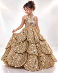 Mirror petal Dress