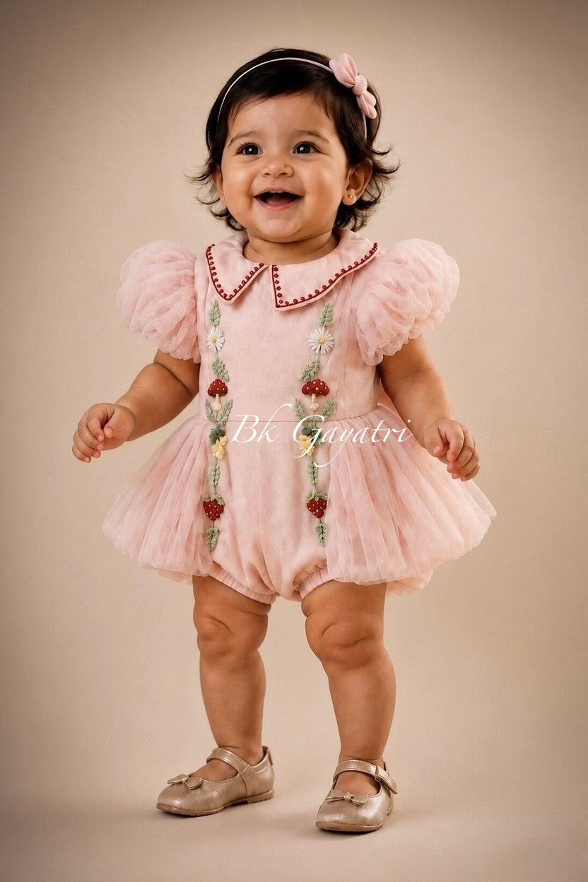 Strawberry romper