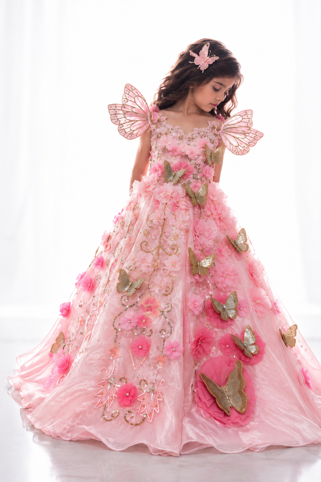 Butterfly gown