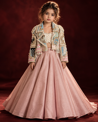 Gulnaar Pearl Lehenga