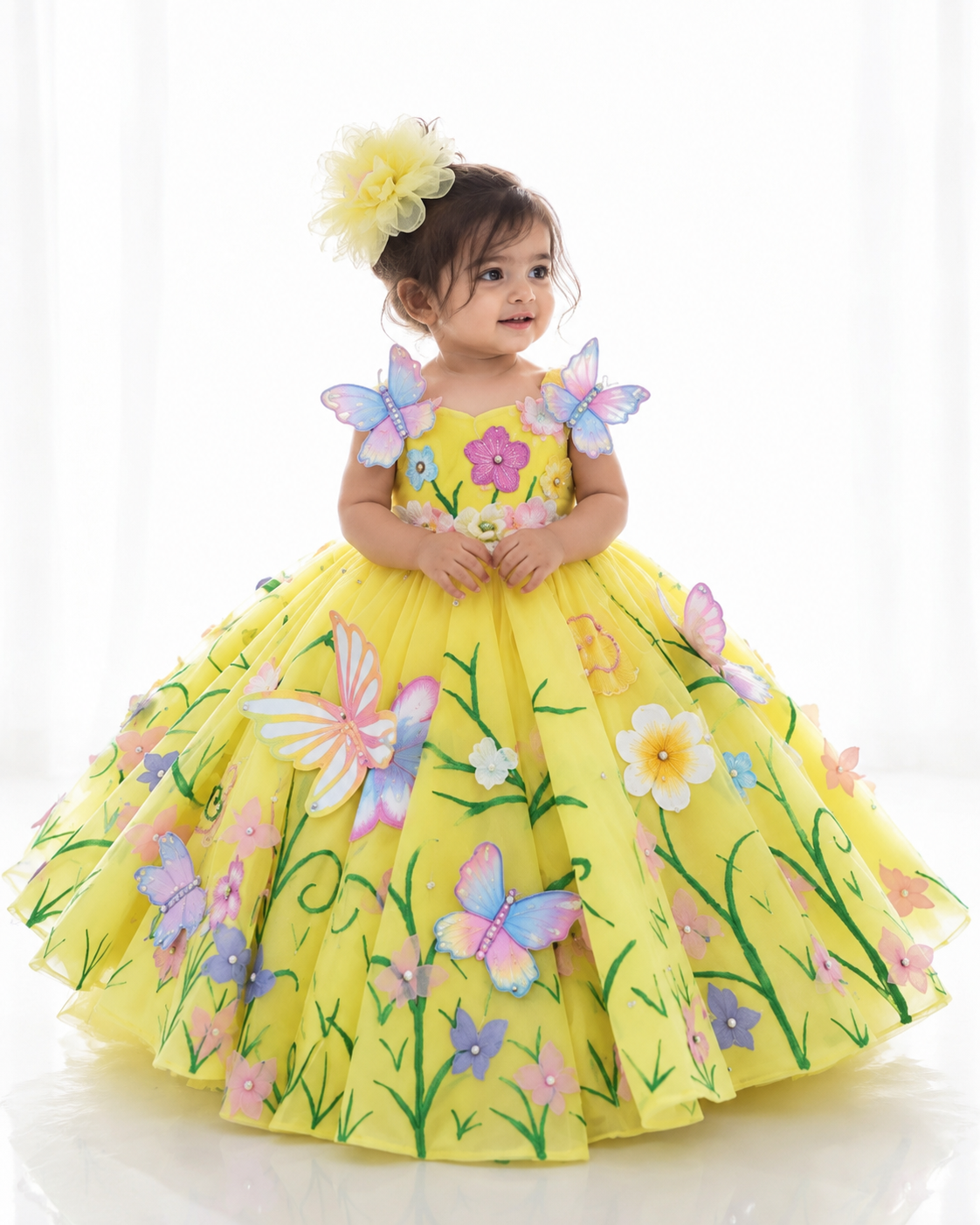 Butterfly Meadow Gown