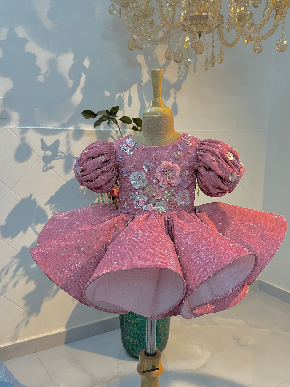 Big Bow Dress – Kids Designer Dress | BK Gayatri Official