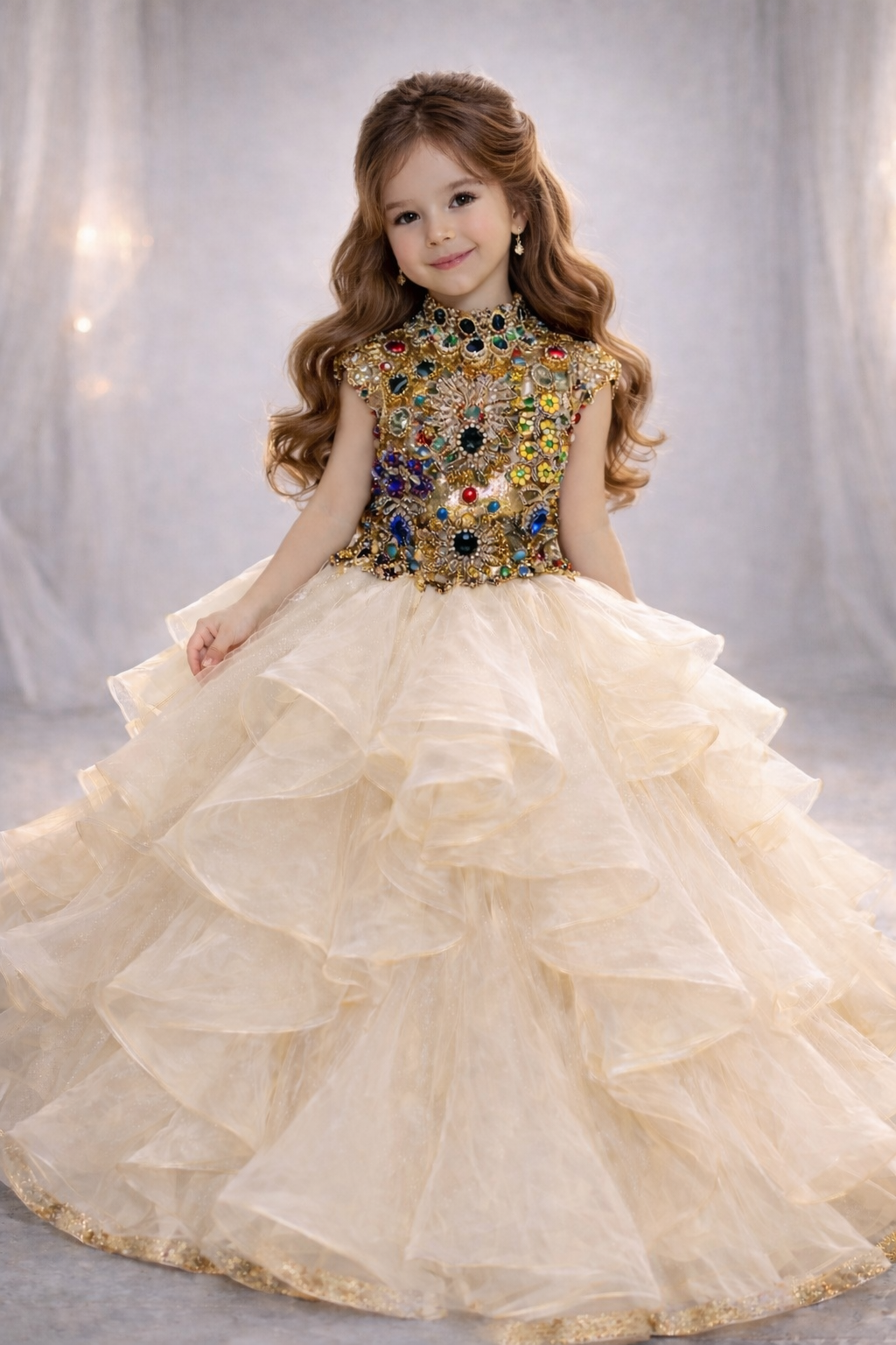 Bridgerton golden dress - BK Gayatri Official