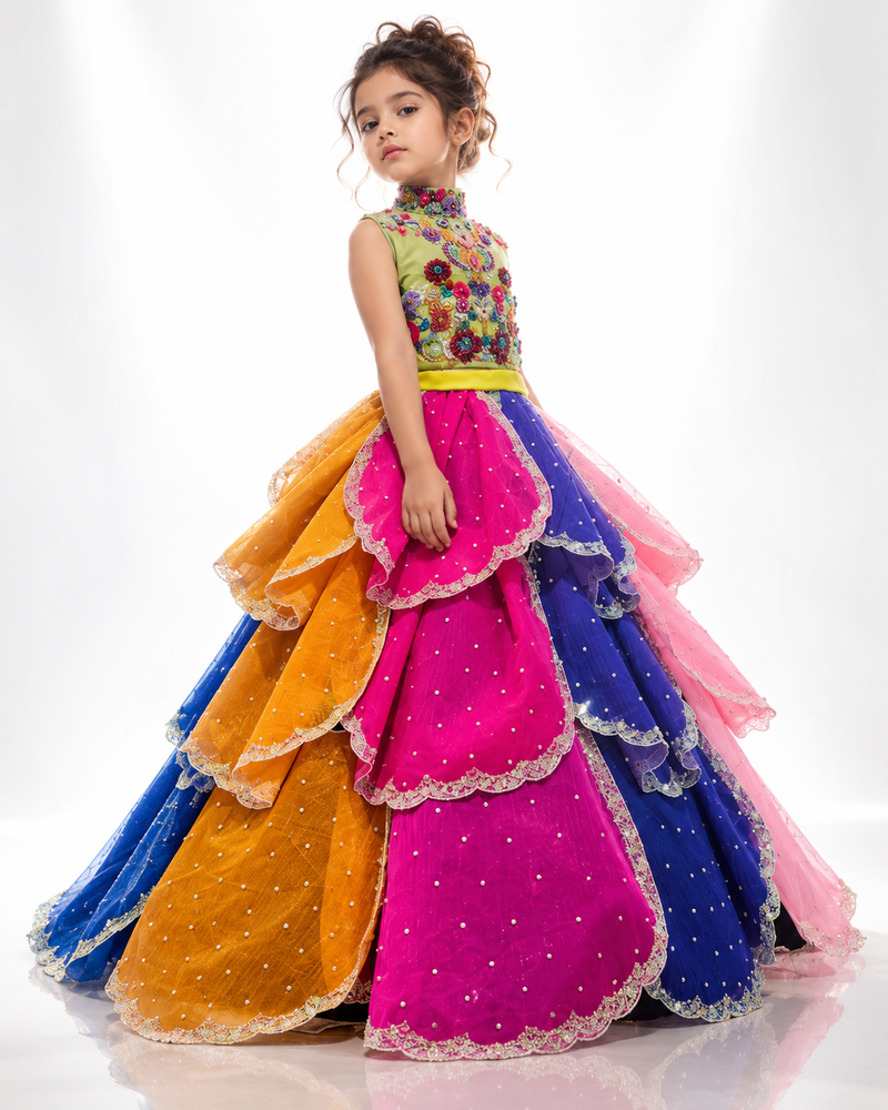Petal Lehenga