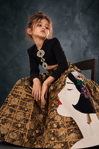 The Art Deco Begum Lehenga