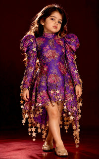 Brocade star dress