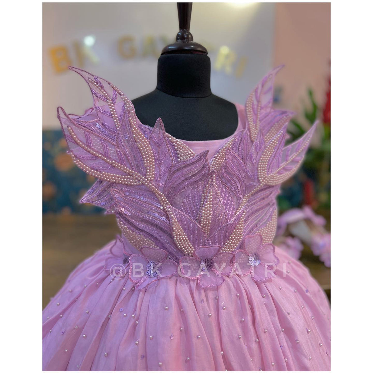 knee length structured dress – Kids Designer Dress | BK Gayatri Official