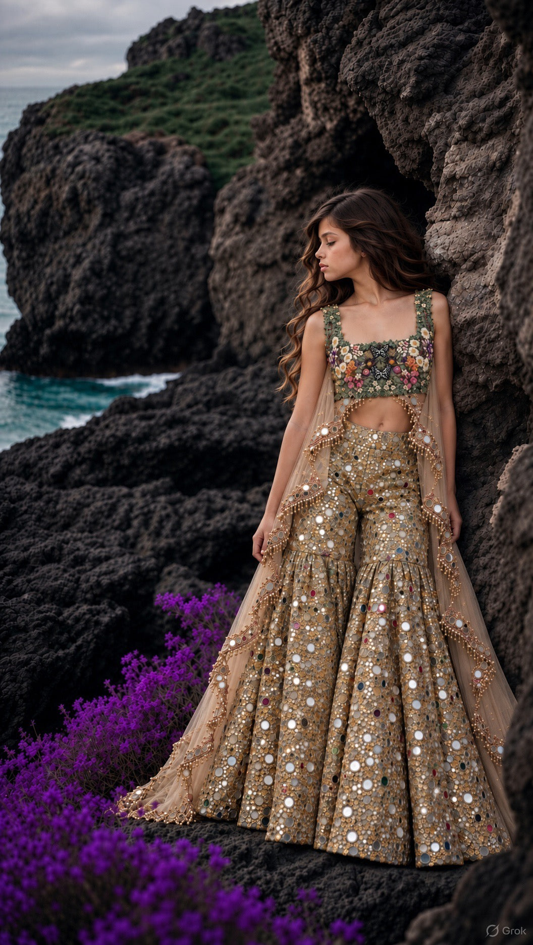 Wildflower Mirage Sharara