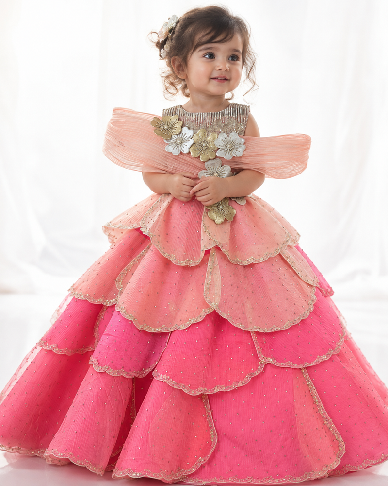 Dreamy Petal Dress
