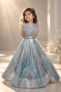 Metallic Lehenga - BK Gayatri Official