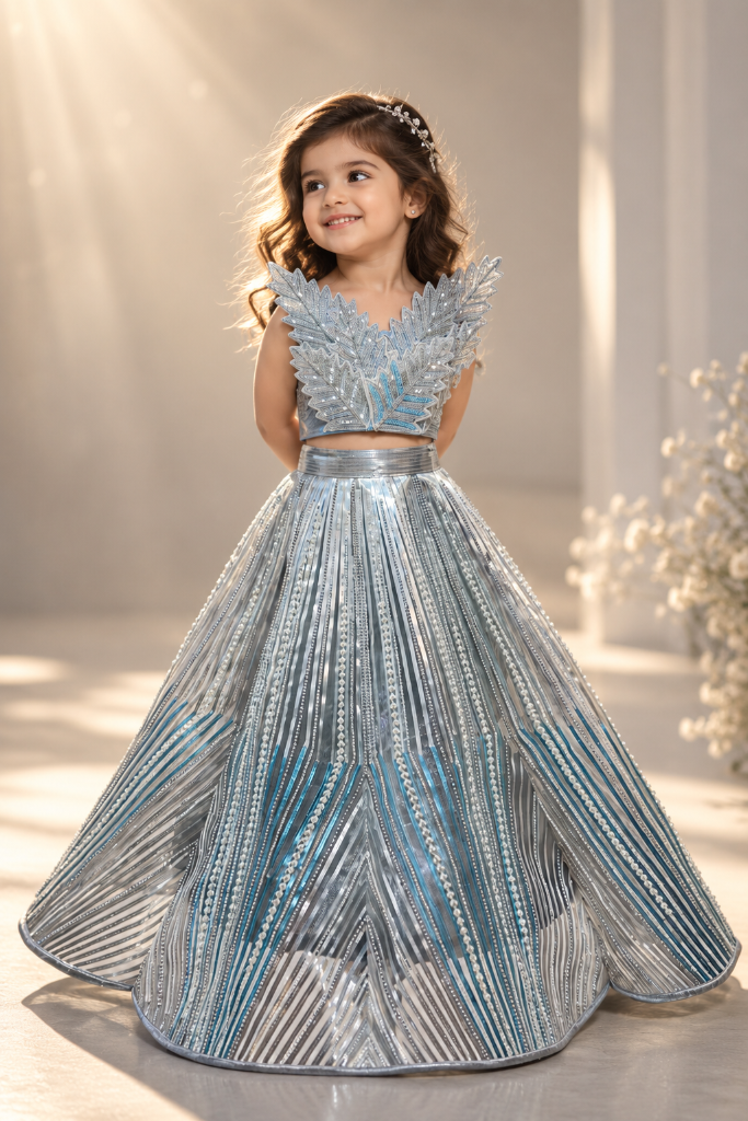 Metallic Lehenga
