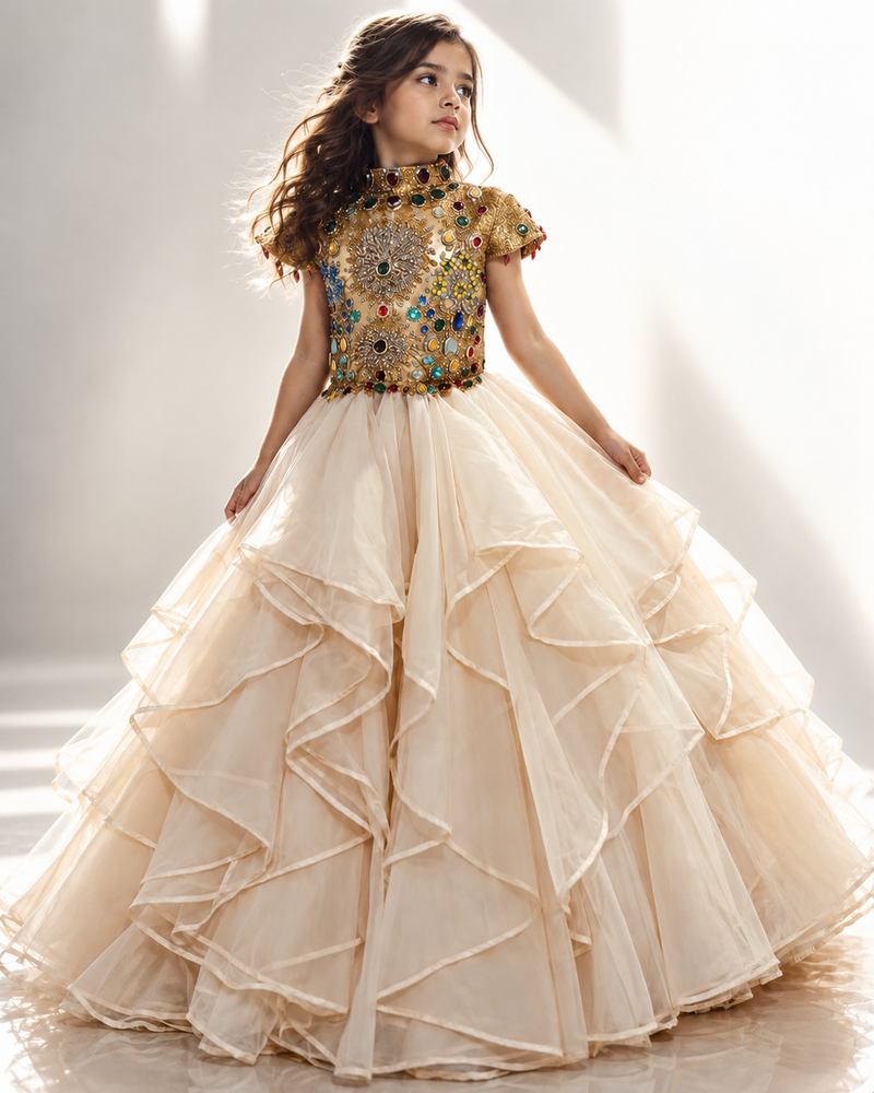 Sovereign golden dress