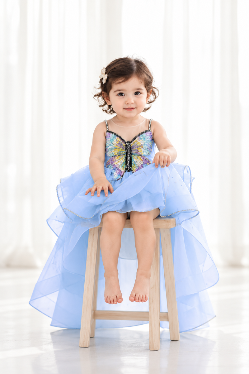 Haute couture structured butterfly dress - BK Gayatri Official