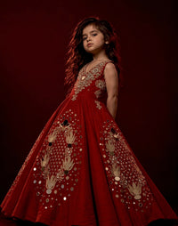 Scarlet Noor gown