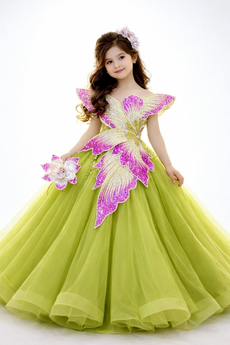 Orchid Gown – Kids Wedding Outfit | BK Gayatri Official