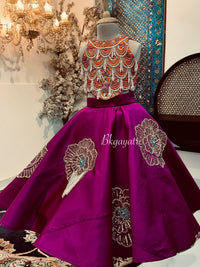 Tassel Lehenga – Luxury Kids Wedding Wear | BK Gayatri Official