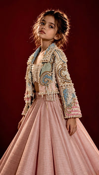 Gulnaar Pearl Lehenga