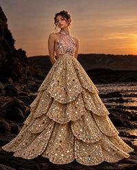 Mirror petal Dress