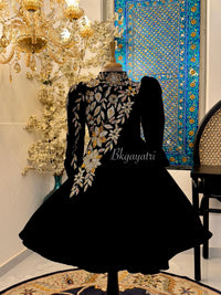Swarovski velvet gown - BK Gayatri Official