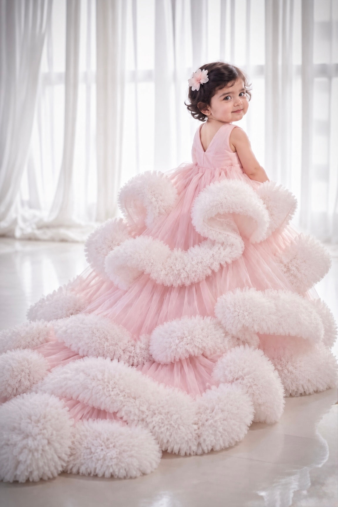 Structured Swan Dress - BK Gayatri Official