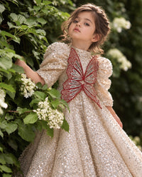 Papillon Rouge Gown
