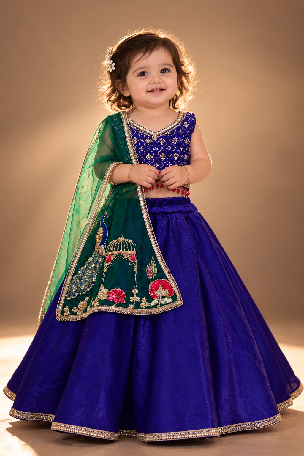 Peacock lehenga
