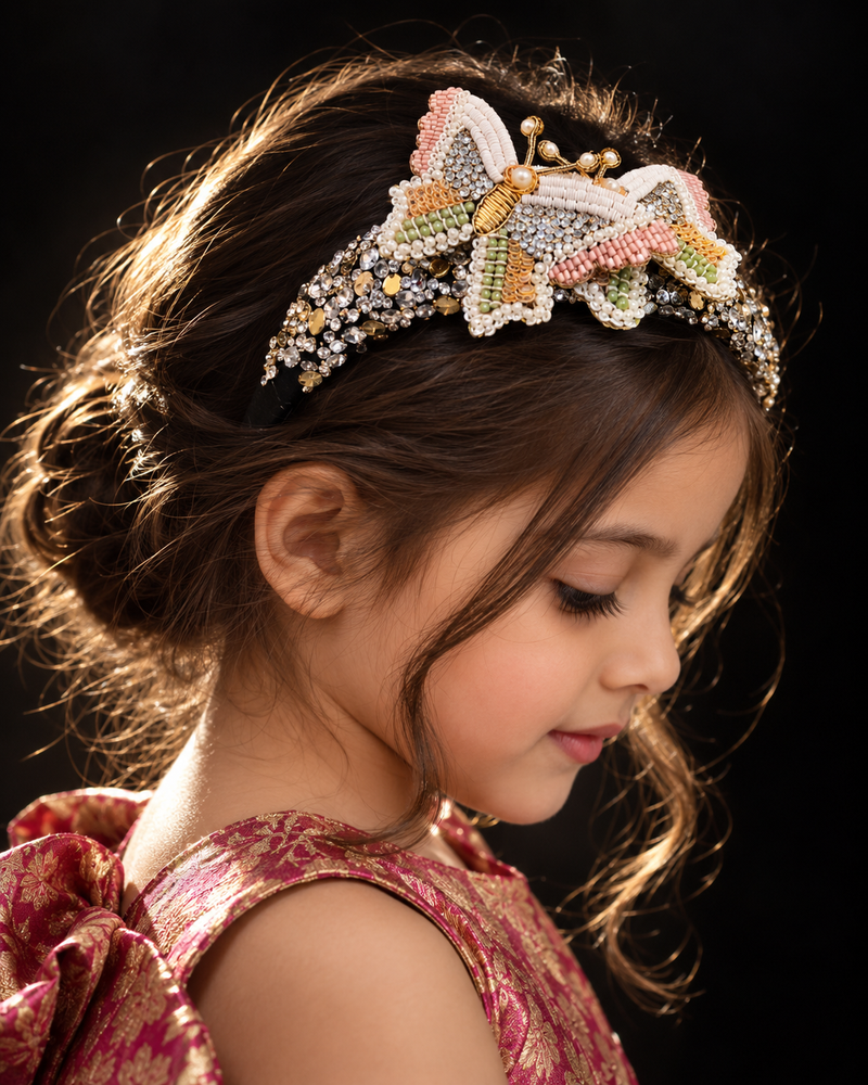 Butterfly headband