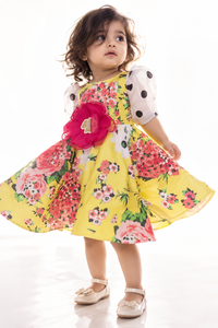 Knee Length Spring Dress - BK Gayatri Official
