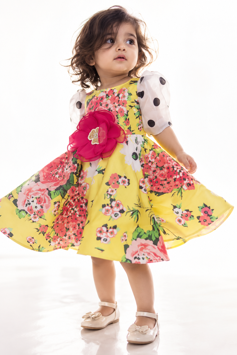 Knee Length Spring Dress - BK Gayatri Official