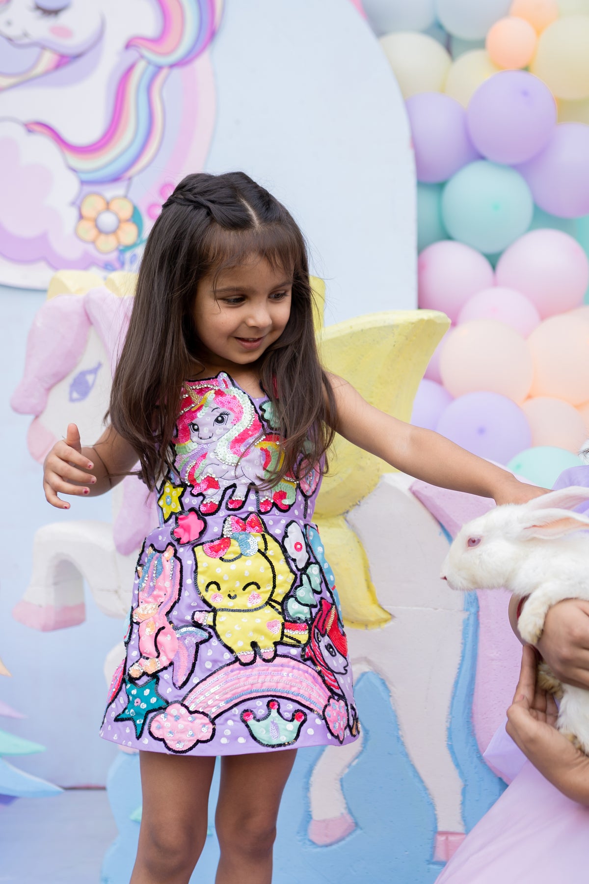 Unicorn dress – Kids Designer Dress | BK Gayatri Official