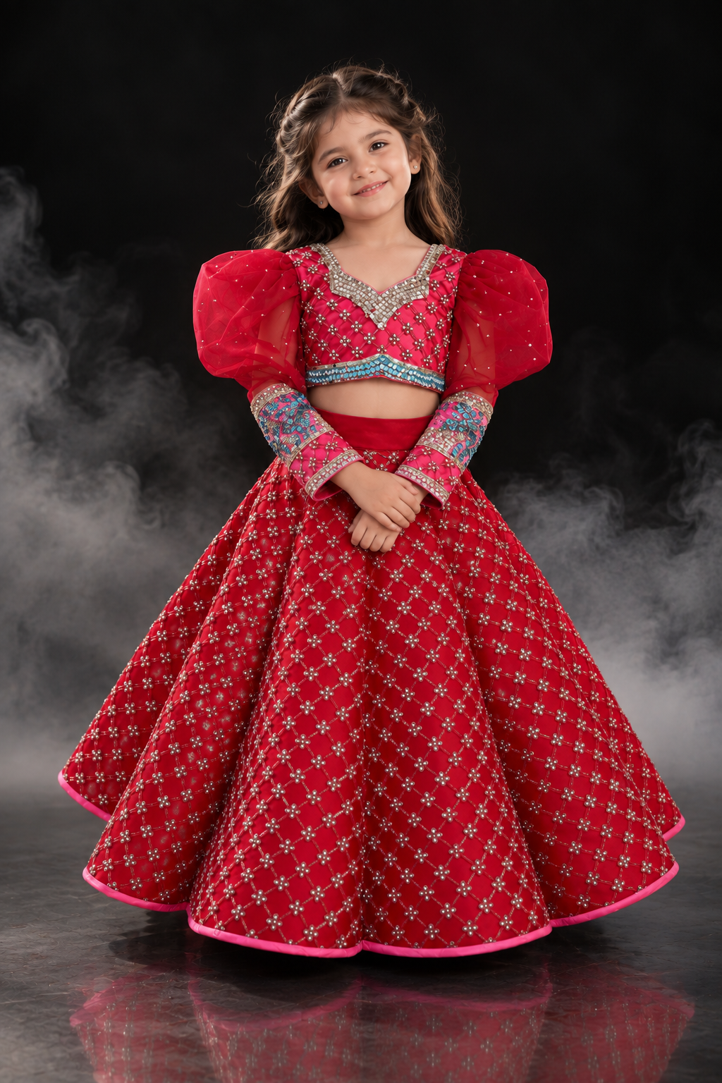 Königlicher Vintage-Lehenga