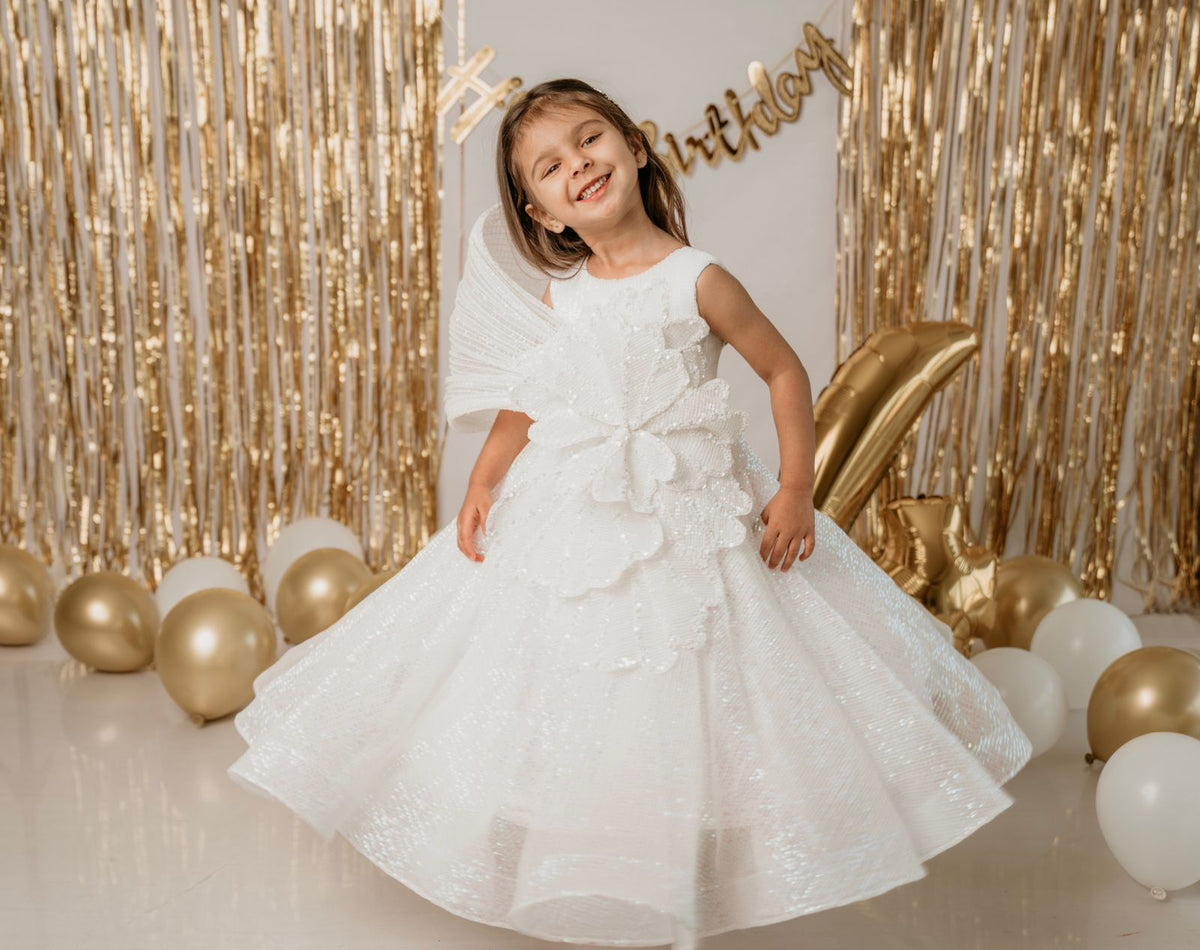 Snow White dress – Kids Designer Dress | BK Gayatri Official