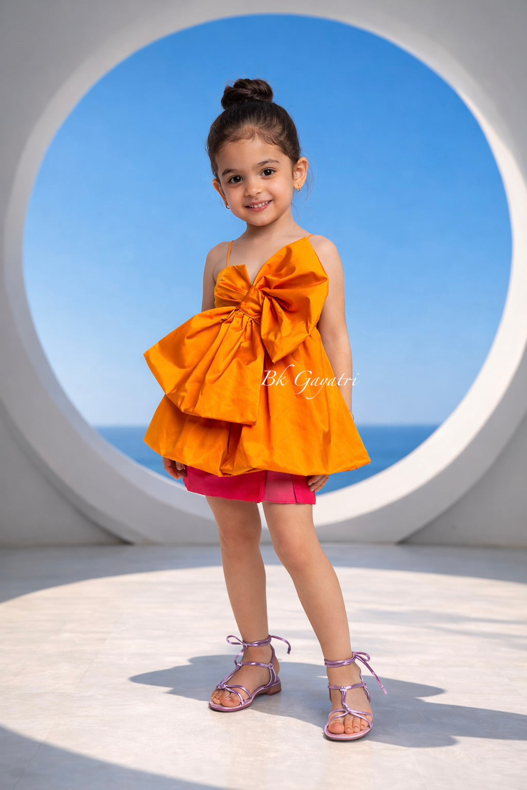 Silk dress – Kids Designer Dress | BK Gayatri Official