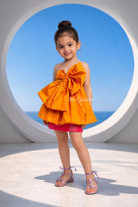 Silk dress – Kids Designer Dress | BK Gayatri Official