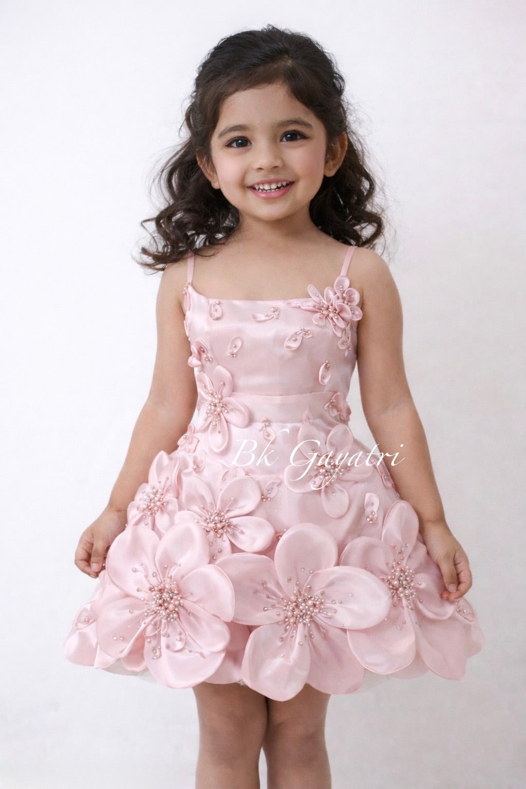 3D flower dress - BK Gayatri Official