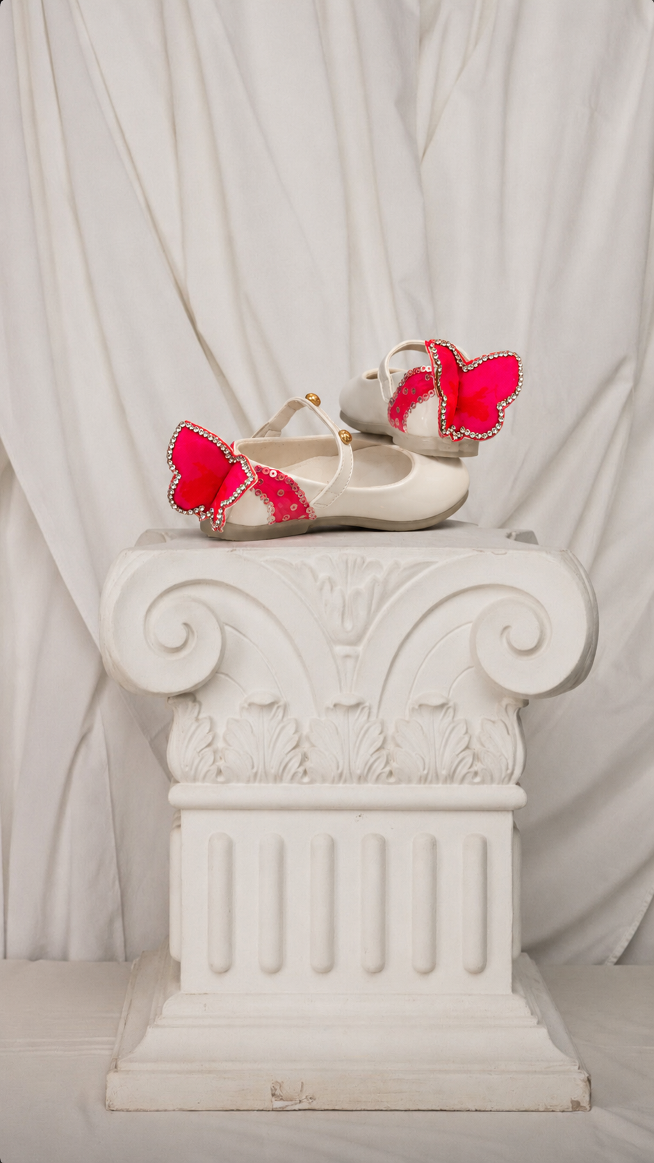 Hand Painted Butterfly Shoes