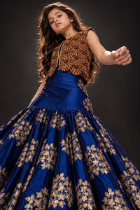 Zarbaft lehenga
