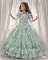 Princess Flower Gown - BK Gayatri Official