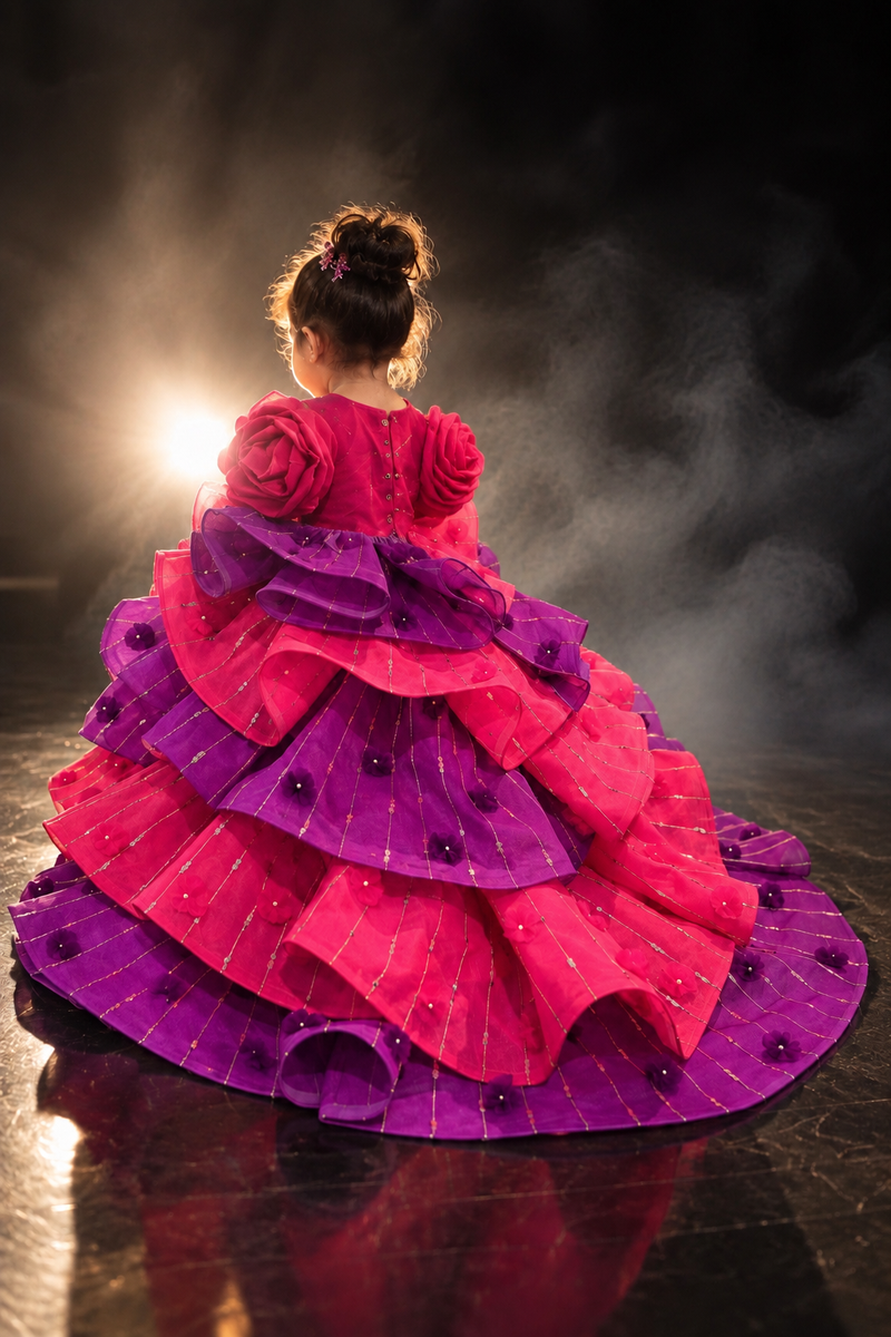Couture structured gown
