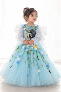 Swan Gown - BK Gayatri Official