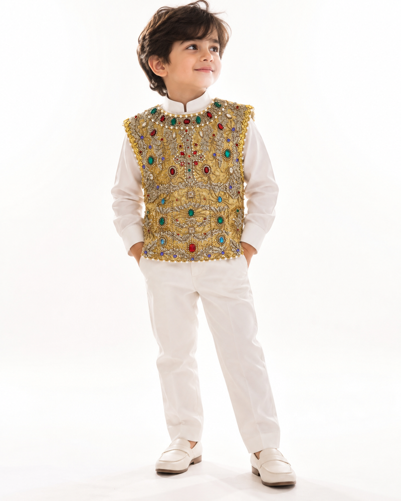 Jewel waist jacket
