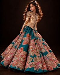 Print Fantasy Lehenga