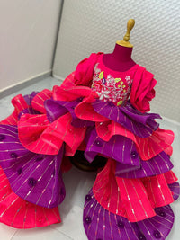 Couture structured gown – Kids Designer Gown | BK Gayatri Official