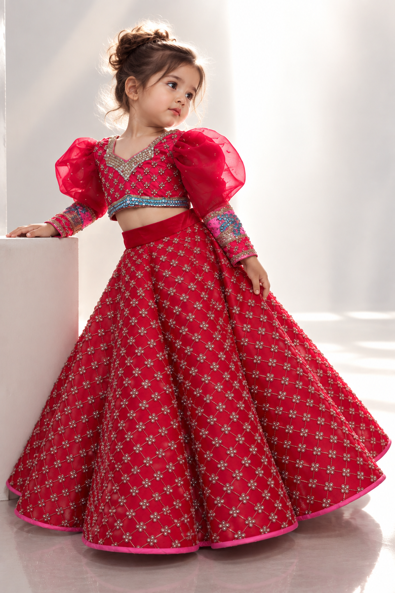 Royal Vintage Lehenga - BK Gayatri Official