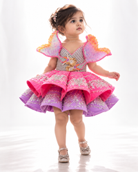 Mermaid Knee Length Dress - BK Gayatri Official