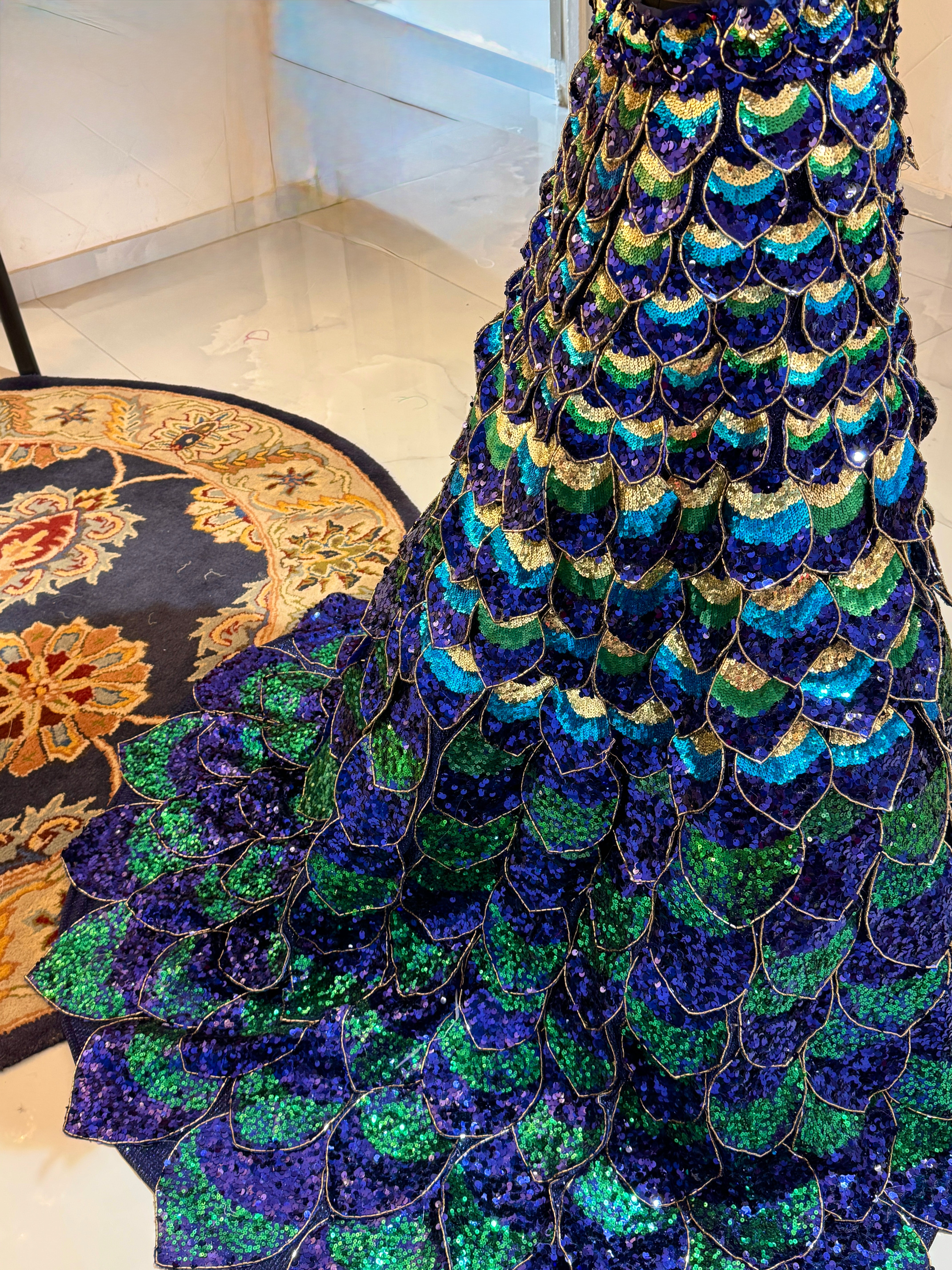 Peacock lehenga