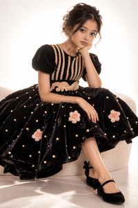 Velvet fantasy dress